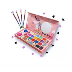 GENERICO - Maquillaje Infantil Niñas Maleta + Perfume + Set De Brochas