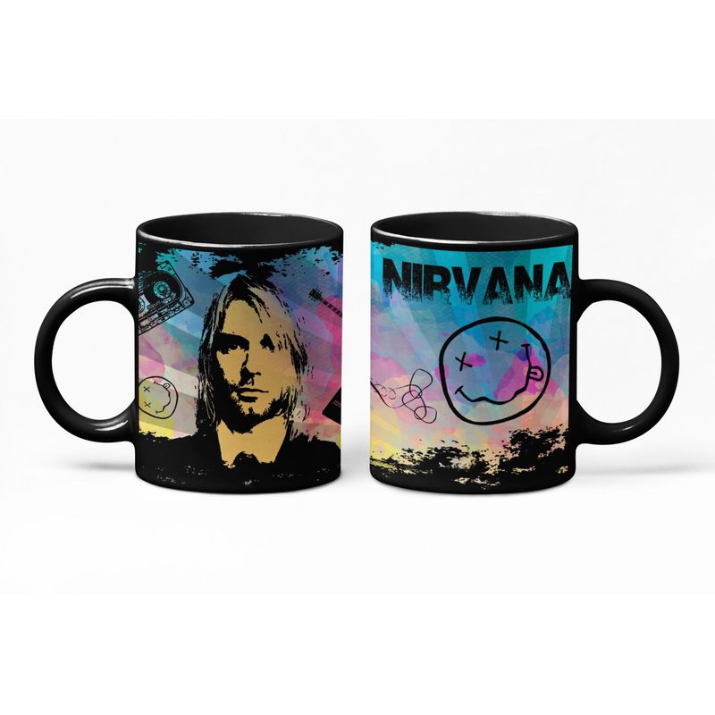 S/M - Taza Mágica De Nirvana-kurt Cobain - Bandas De Rock 07