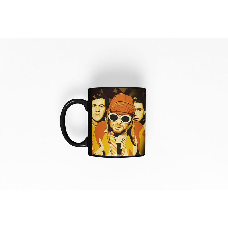 S/M - Taza Mágica De Nirvana-kurt Cobain - Bandas De Rock 06