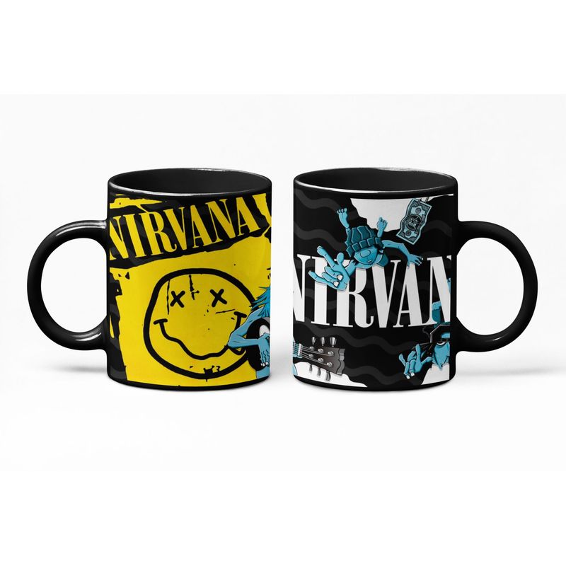 S/M - Taza Mágica De Nirvana-kurt Cobain - Bandas De Rock 02