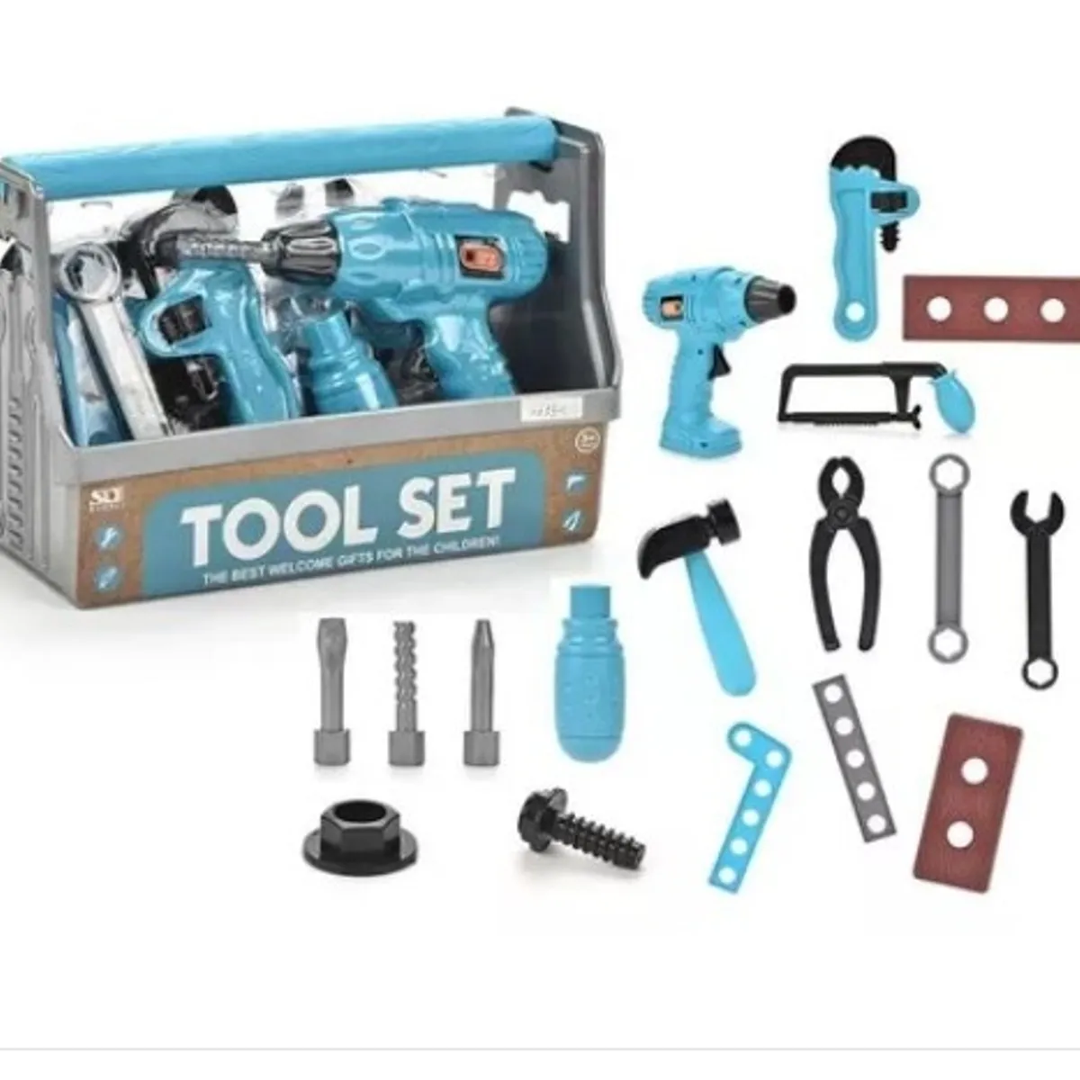 GENERICO - Caja De Herramientas Maleta De Juegos Para Niños