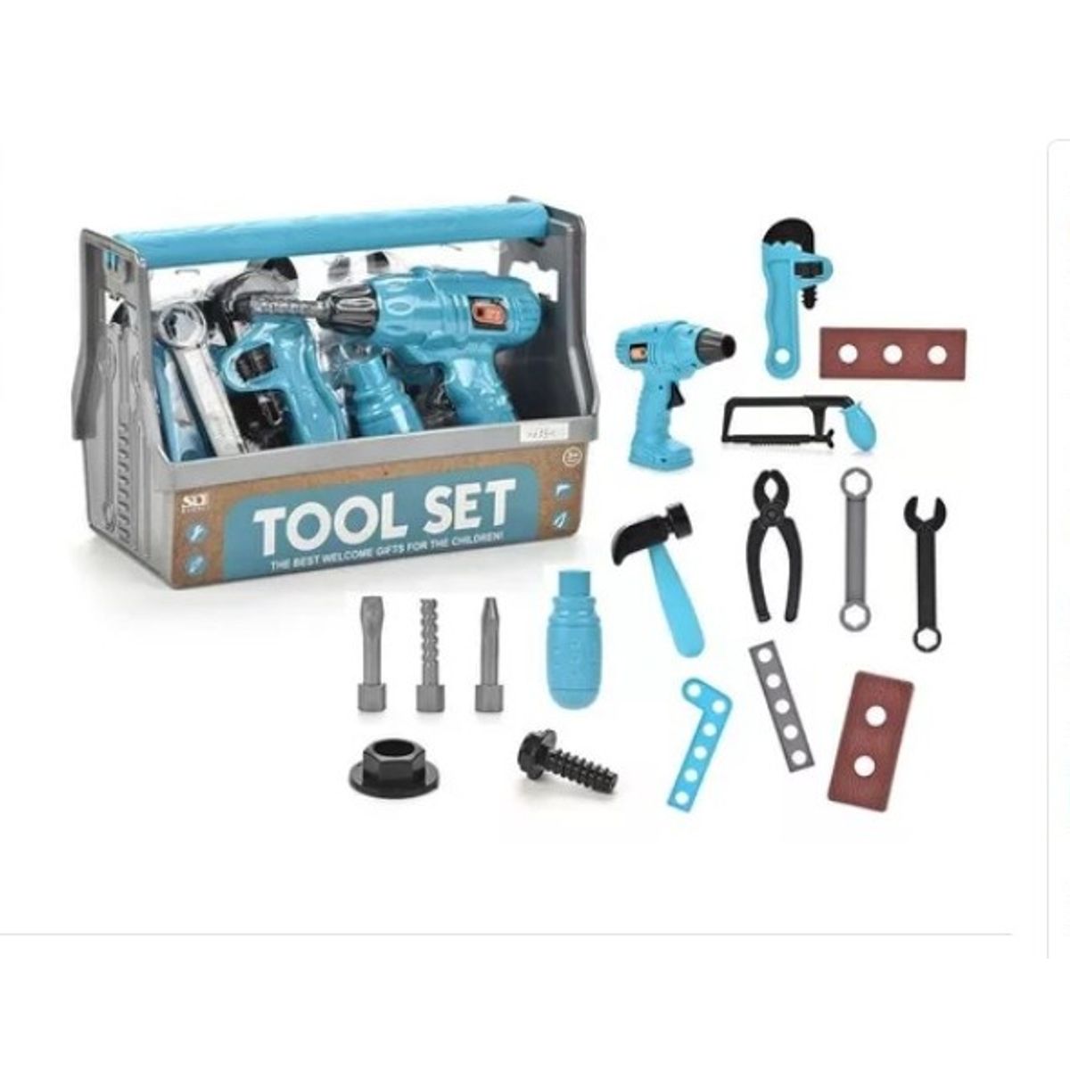 GENERICO - Caja De Herramientas Maleta De Juegos Para Niños