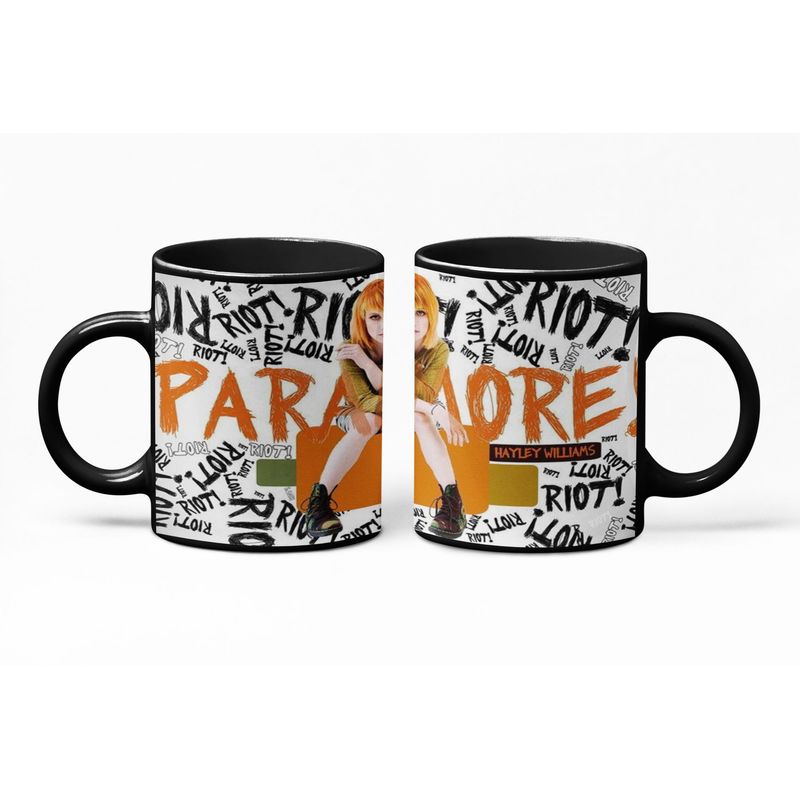 S/M - Taza Magica Paramore Bandas De Rock