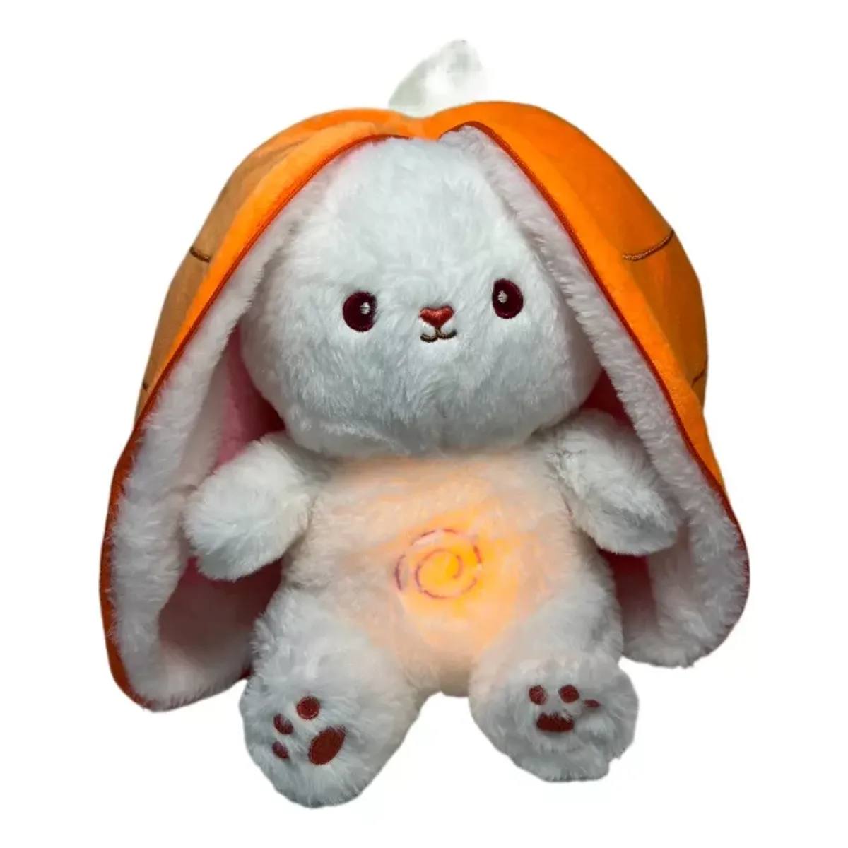 GENERICO - Peluche Conejo Zanahoria Respira Calma Ansiedad Para Dormir