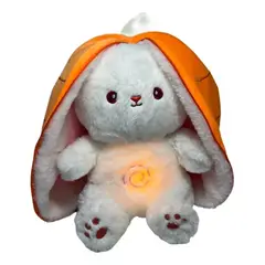 GENERICO - Peluche Conejo Zanahoria Respira Calma Ansiedad Para Dormir