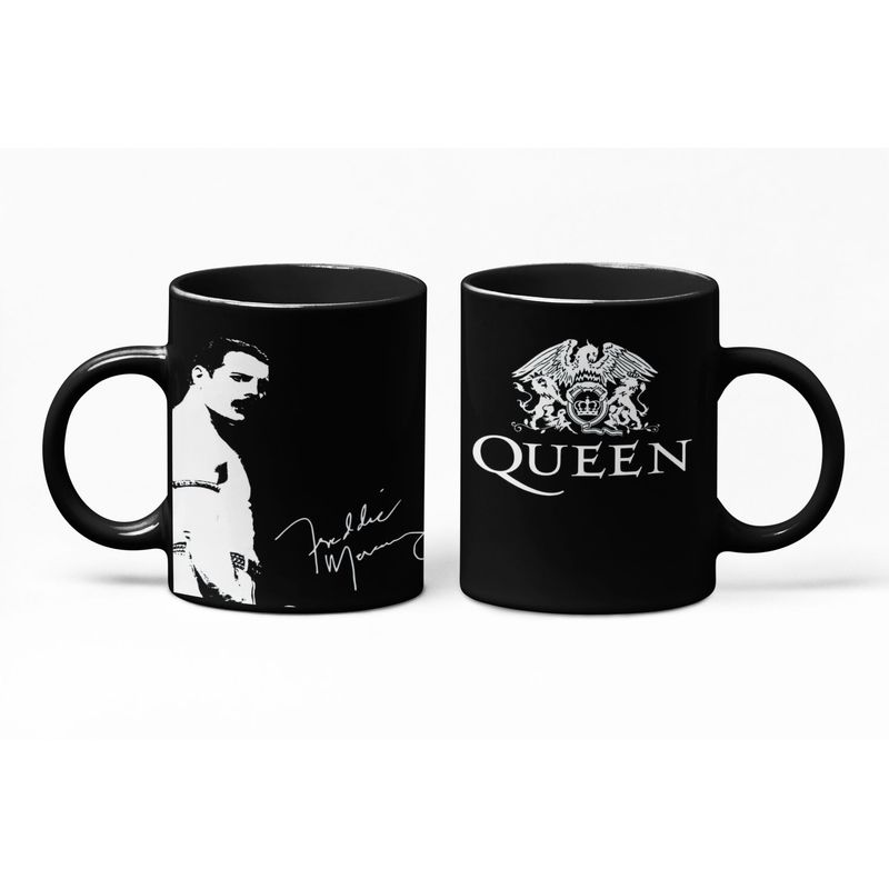 S/M - Taza Magica Queen Freddie Mercury - Bandas De Rock