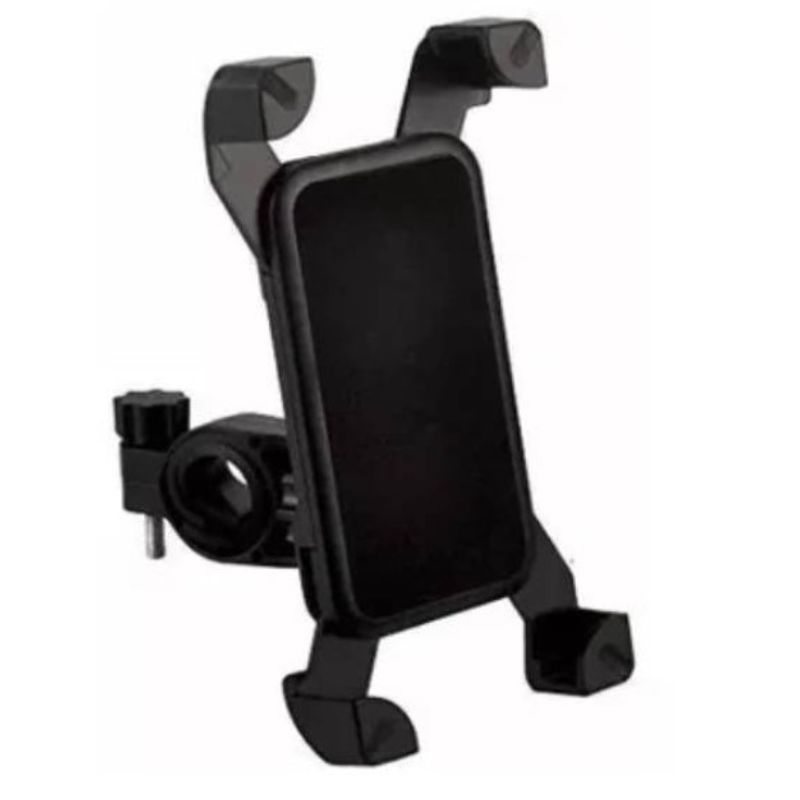 GENERICO - Soporte Porta Celular Universal Moto Bici Ajustable 360°