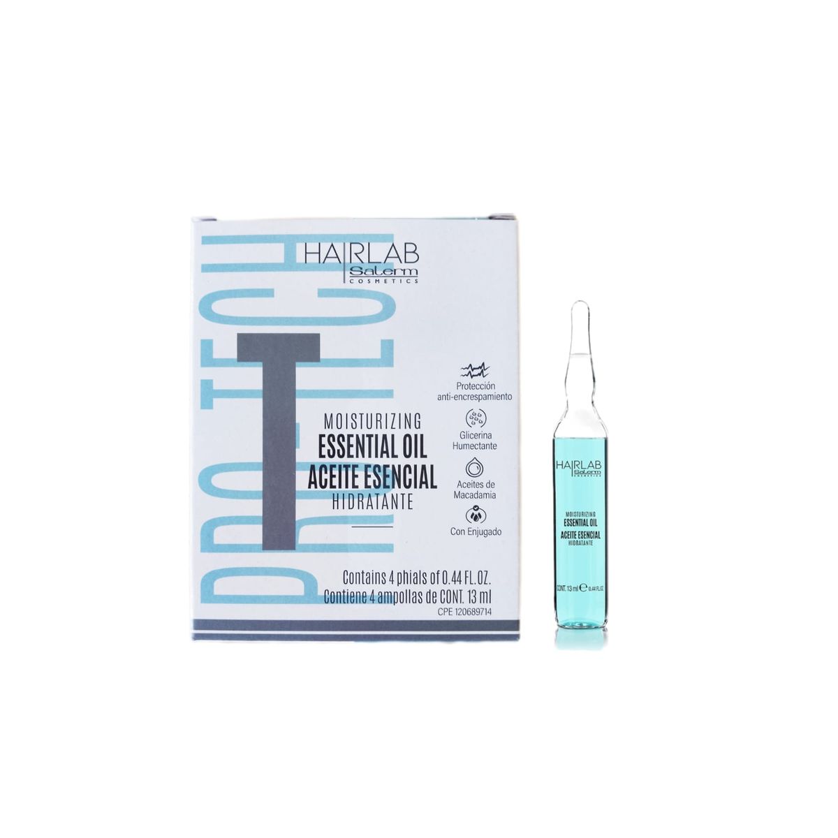 SALERM - Salerm Ampollas Capilares Aceite Esencial 4 Ampollas 13ml.-