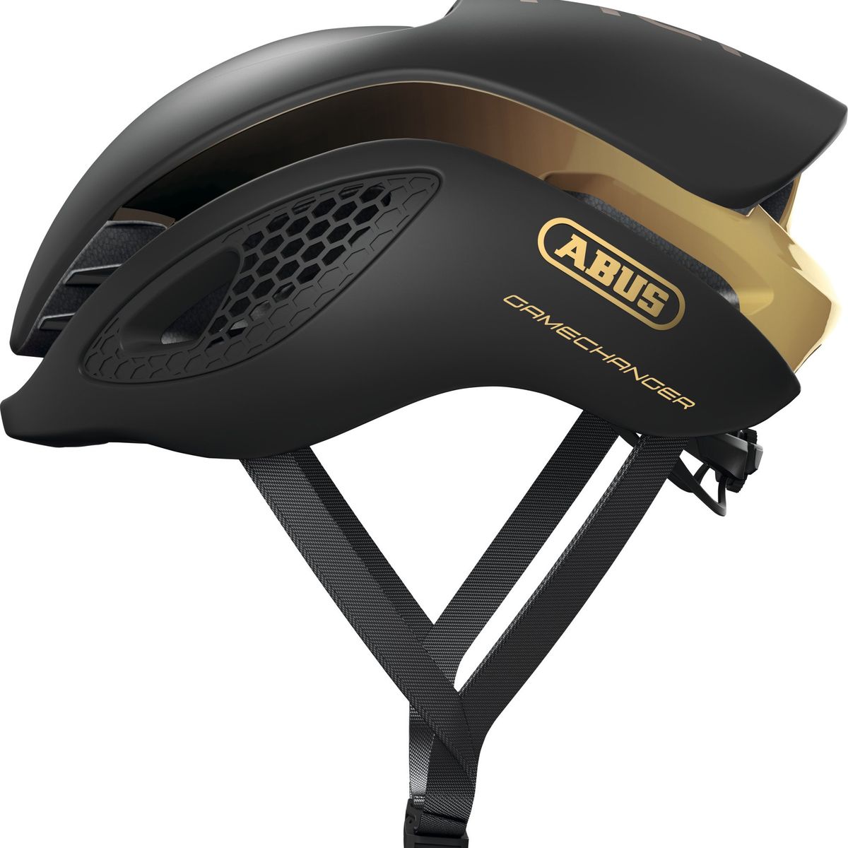 ABUS - Casco Bicicleta Gamechanger Negro Dorado Talla L 59 - 62cm