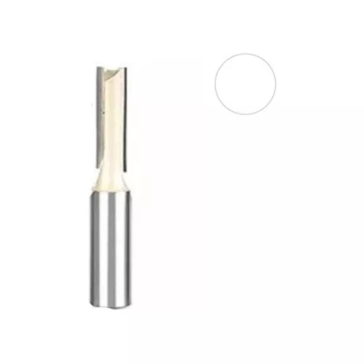 GENERICO - Fresa Madera Recta   ½ x 3/8 Carburo De Tungsteno