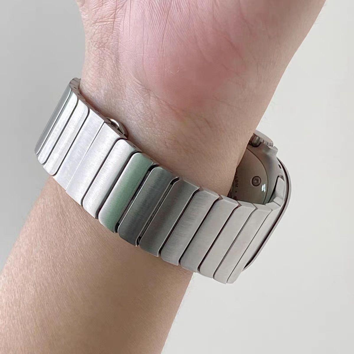 GENERICO - Correa Apple Watch Stainless Steel-Silver 40mm SE