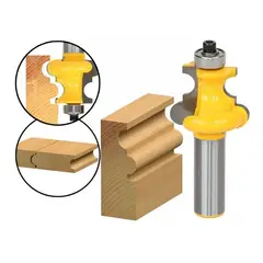 GENERICO - Fresa Madera Ensamble Machimbrado Vástago ½ Doble Función