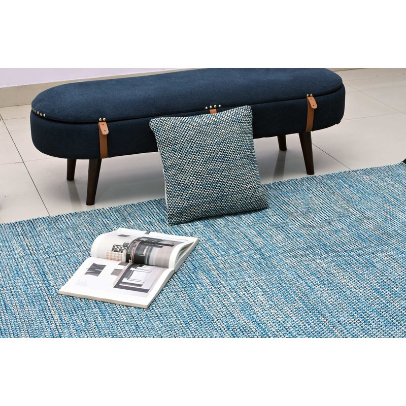 GENERICO - Alfombra Mushroom Azul 1,20 X 1,80 mts