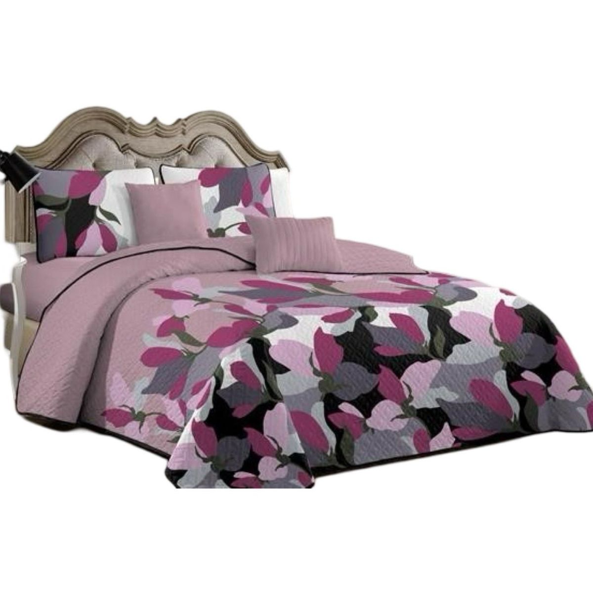 GENERICO - Cubrecama Quilt Plaza y Media Verano Fresco 11n46