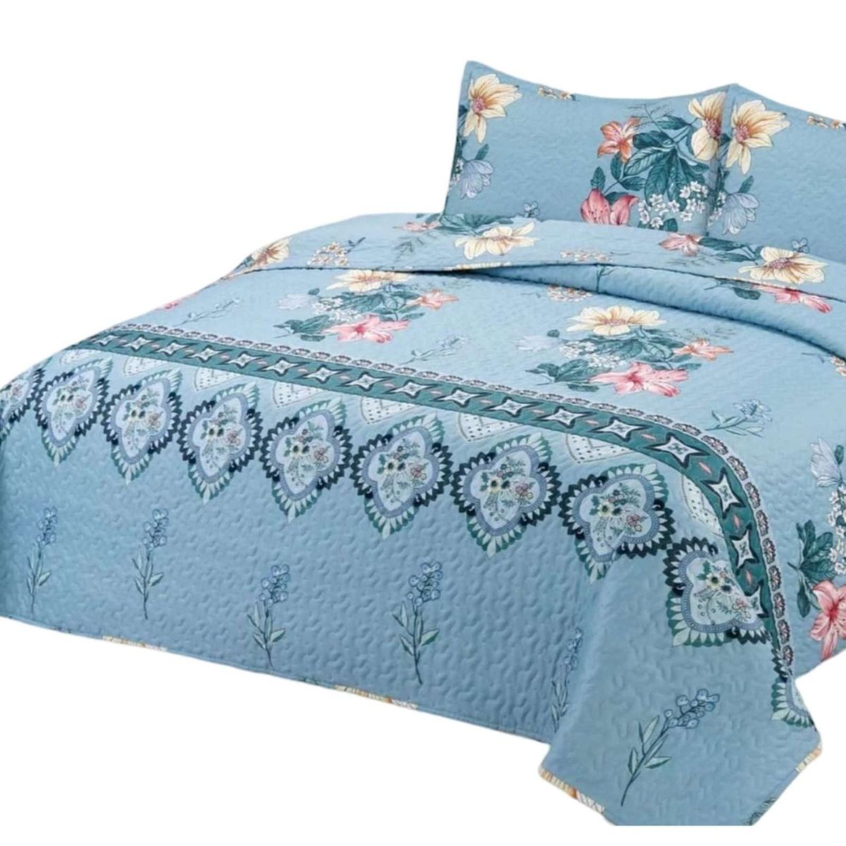 GENERICO - Cubrecama de verano king-superking material quilt