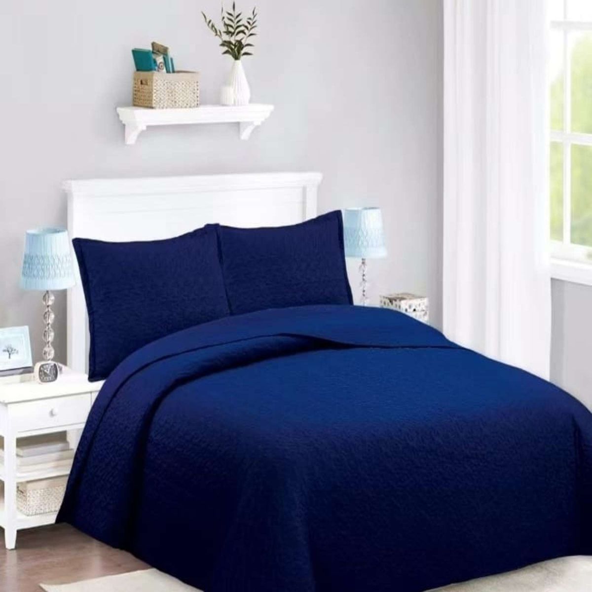 GENERICO - CUBRECAMA 2 PLAZAS DE VERANO