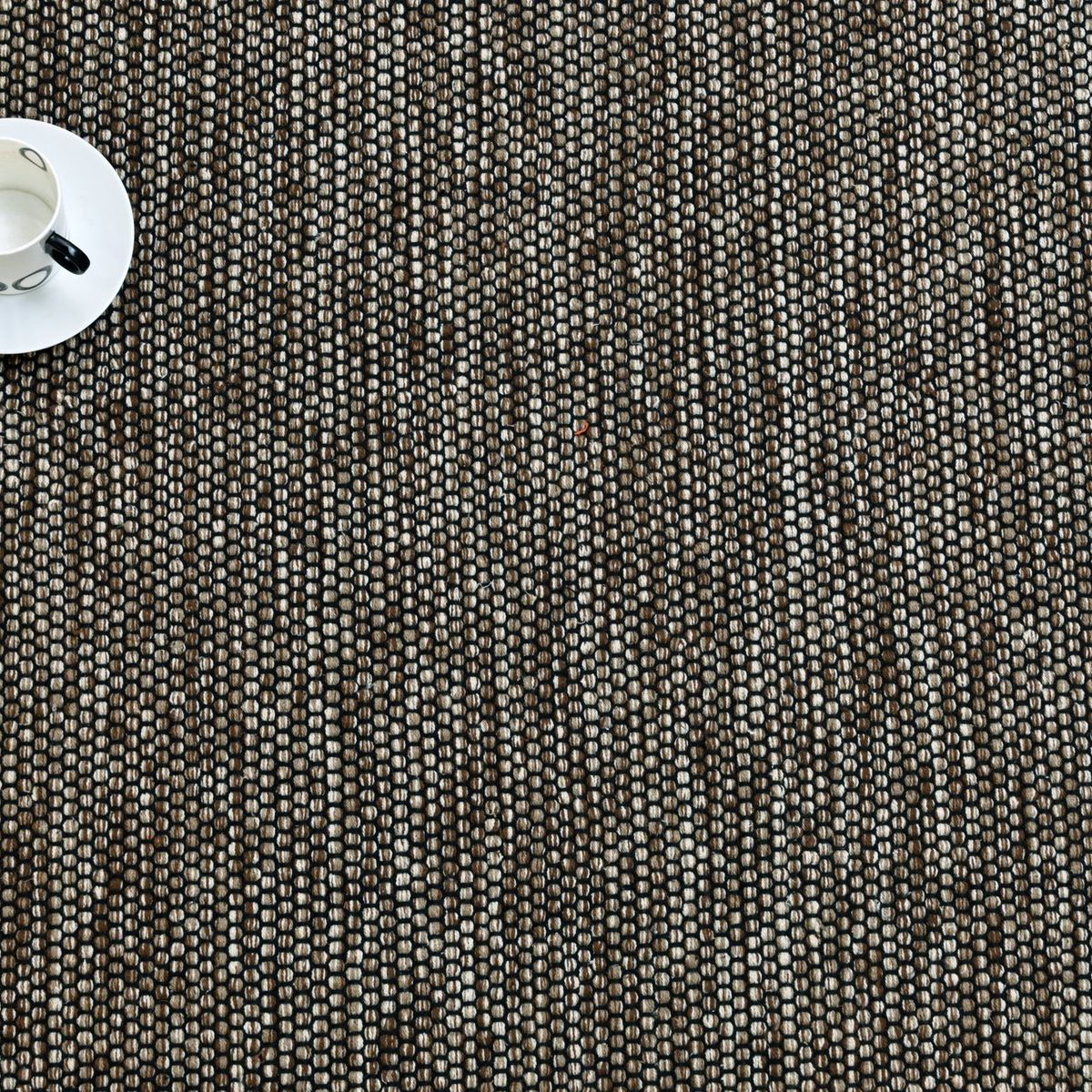 DECOGHAR - Alfombra Mushroom Marrón 1,20 X 1,80 mts