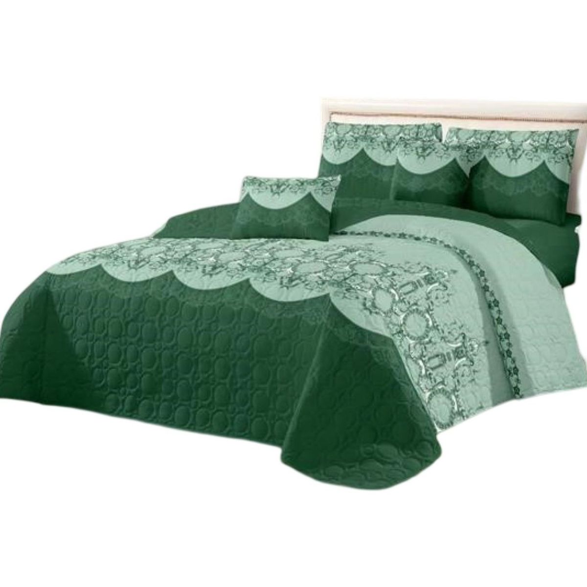 GENERICO - Cubrecama Quilt Plaza y Media Verano Fresco 11n27