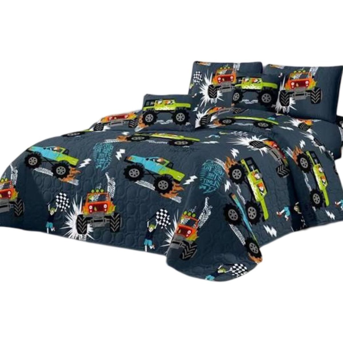 GENERICO - Cubrecama Quilt Plaza y Media Verano Niño 11n05