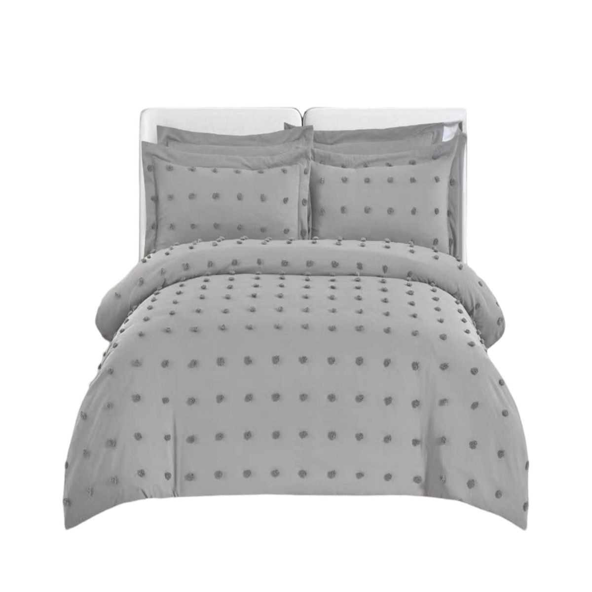 GENERICO - CUBRECAMA DE VERANO SEMI ALGODON 2PLAZAS 14n4