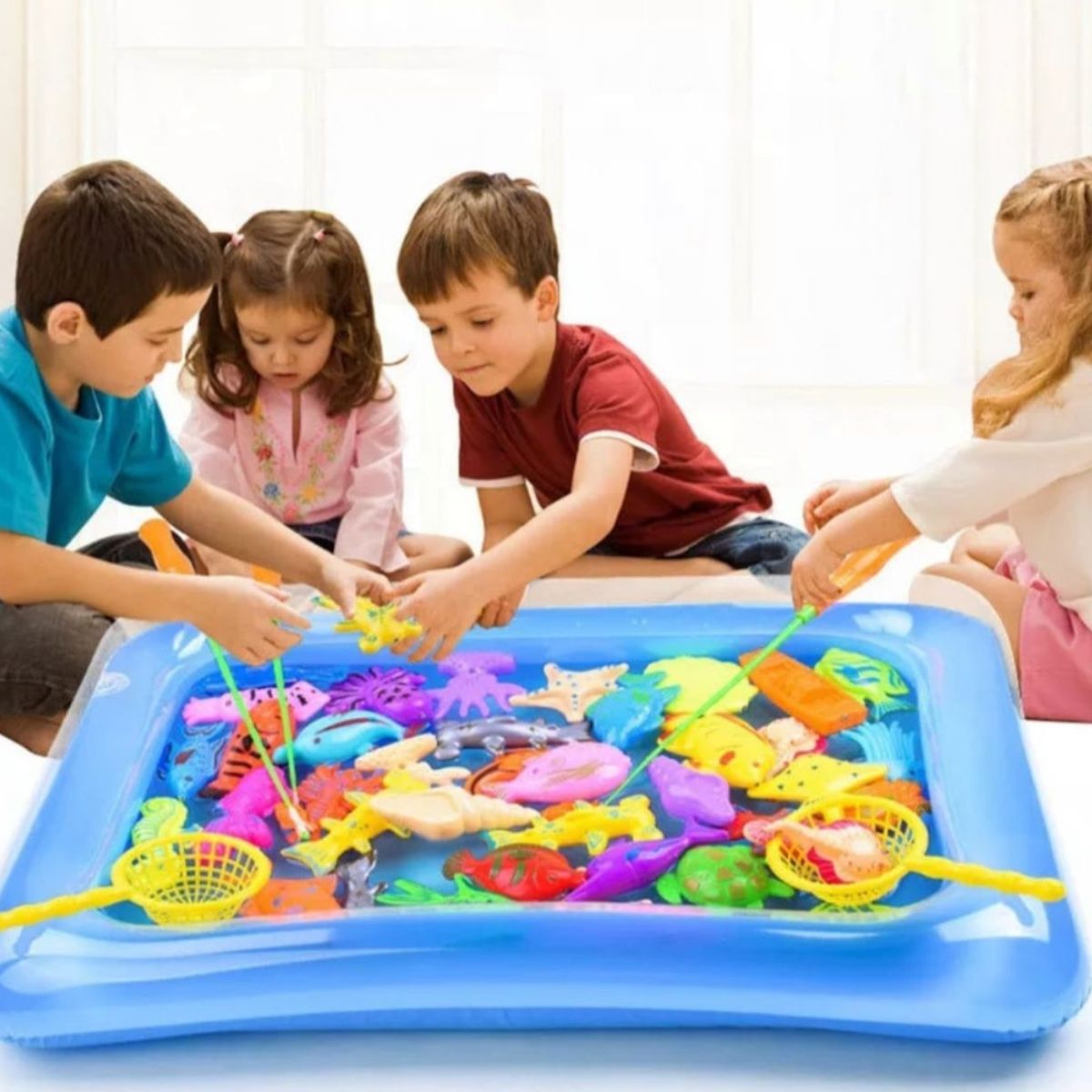 GENERICO - Juego Pesca Milagrosa Piscina Niños- Niñas Acuático