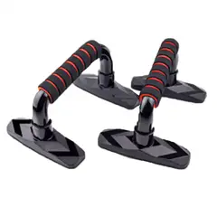 GENERICO - Soporte Push Up Para Flexiones 203 - Rojo