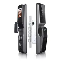 KUANGYE - Cerradura Inteligente Wifi Huella Digital Tarjeta App Camara