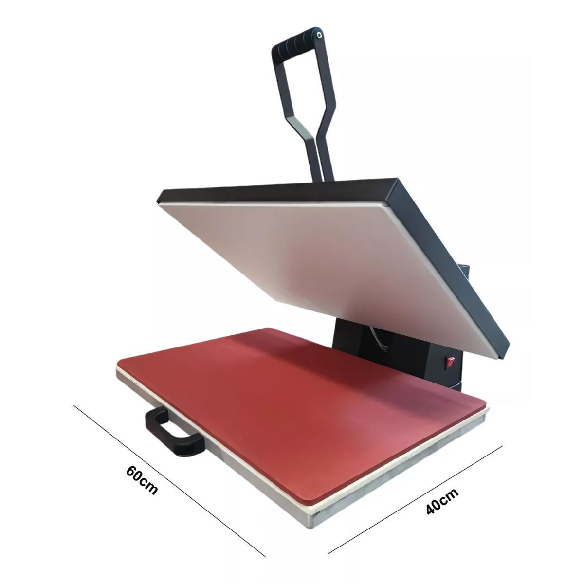 GENERICO - Maquina Estampadora Plancha Plana 40x60 Base Deslizable Sublimación