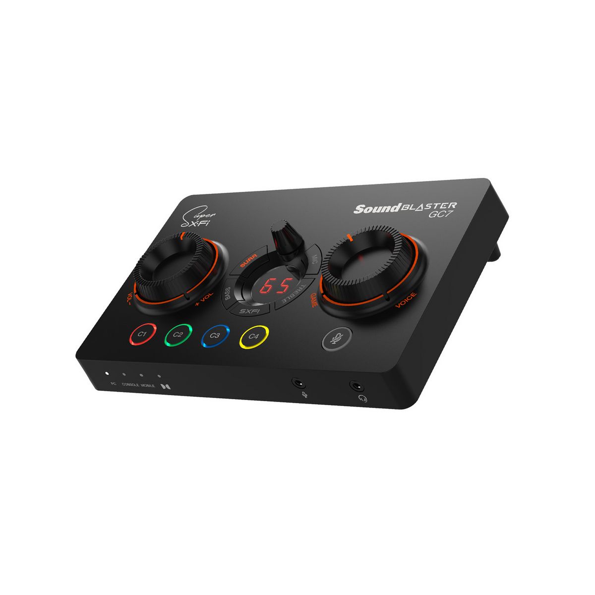 CREATIVE - Tarjeta de Sonido Dac USB Creative Sound Blaster GC7