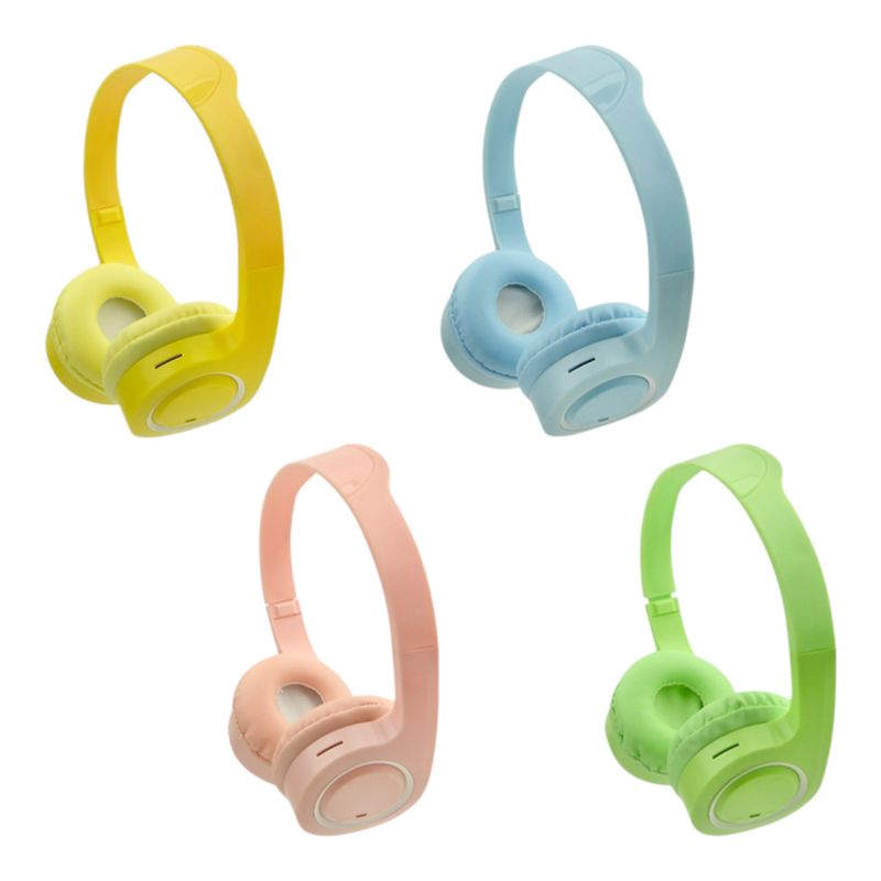GENERICO - Audifonos Cintillo Bluetooth Recargables KD-03 TFMicrAuxFM azul
