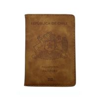 Porta Pasaporte Documentos Funda de Viaje con Proteccion RFID
