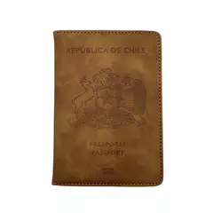 GENERICO - Porta Pasaporte Documentos Funda de Viaje con Proteccion RFID