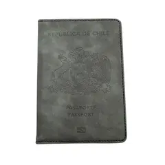 GENERICO - Porta Pasaporte Documentos Funda de Viaje con Proteccion RFID