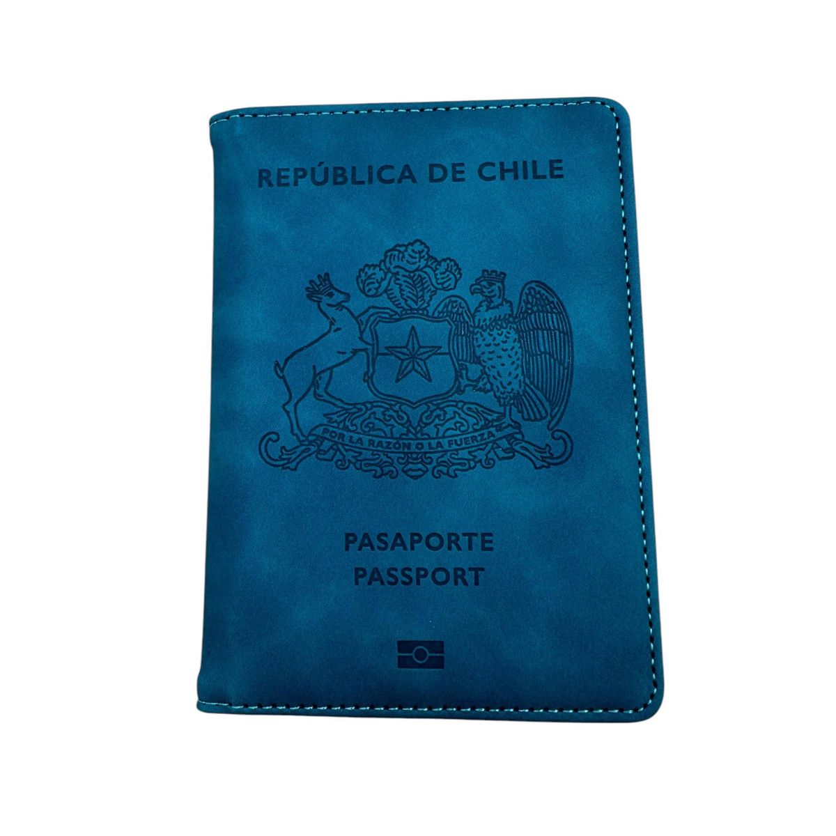 GENERICO - Porta Pasaporte Documentos Funda de Viaje con Proteccion RFID