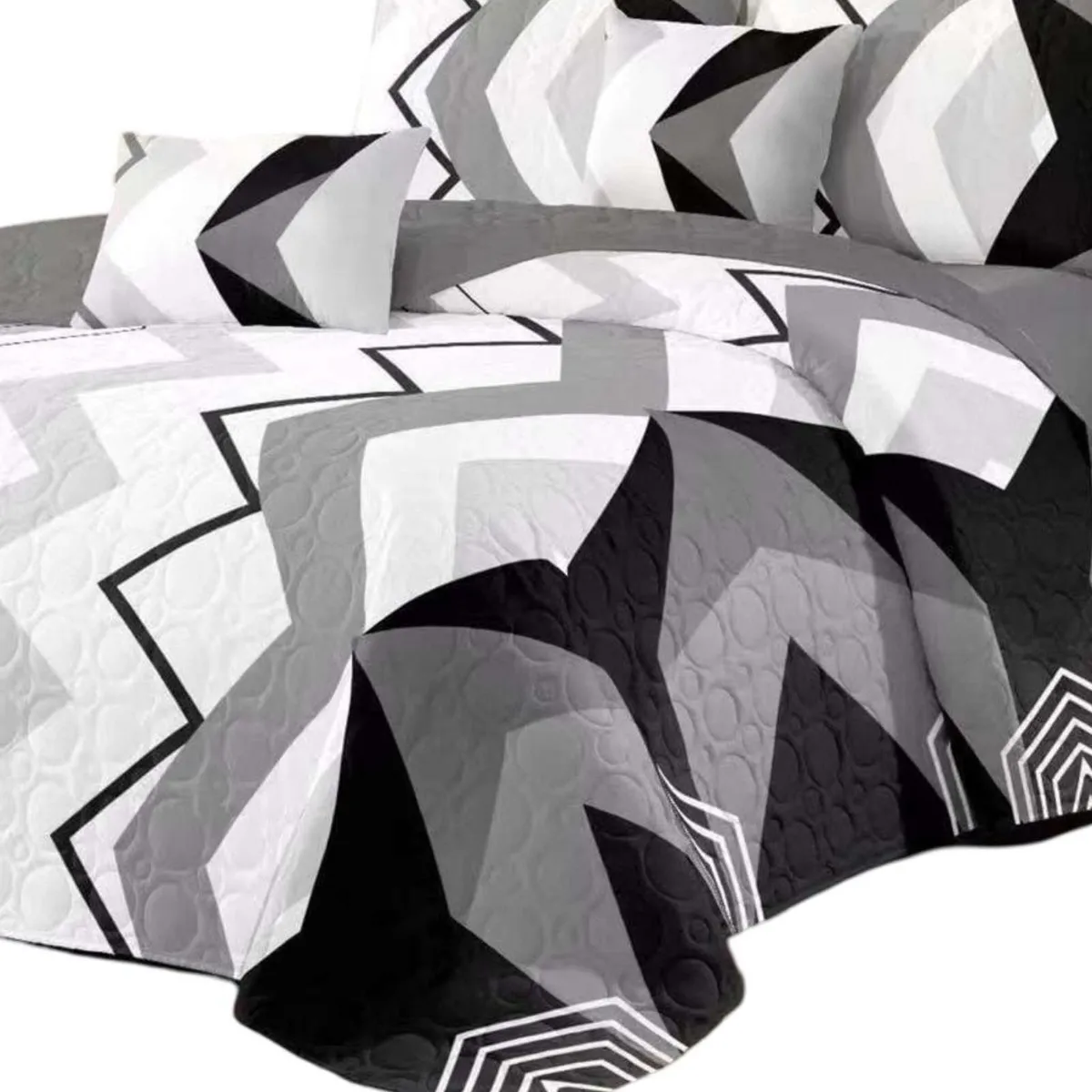 GENERICO - CUBRECAMA QUILT PRIMAVERA VERANO 2PLAZAS Y7