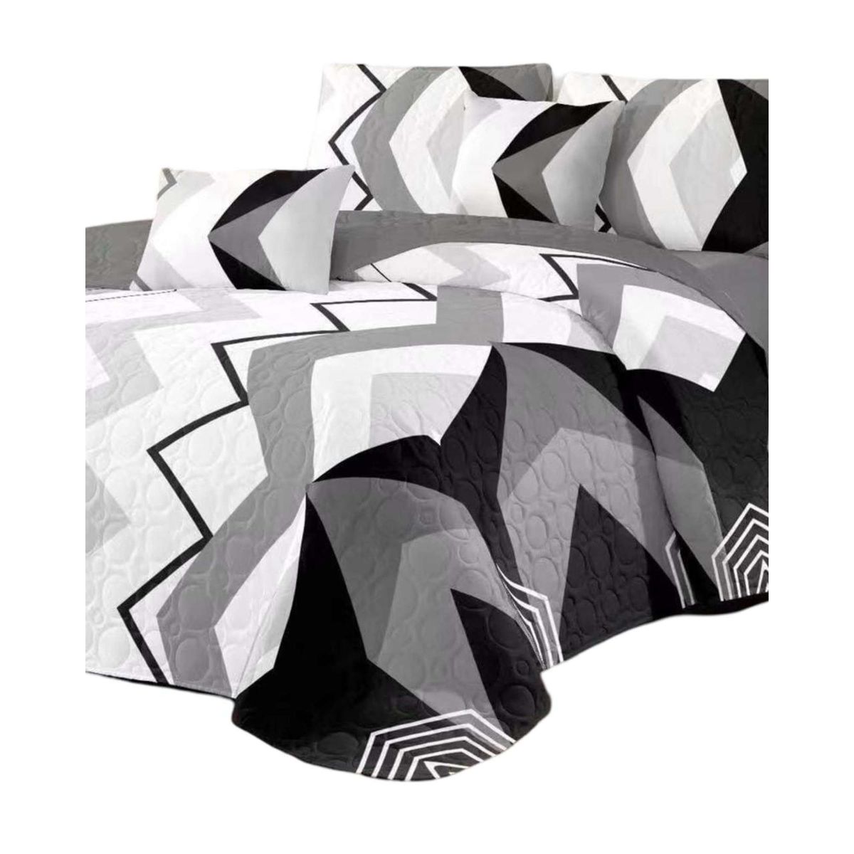 GENERICO - CUBRECAMA QUILT PRIMAVERA VERANO 2PLAZAS Y7