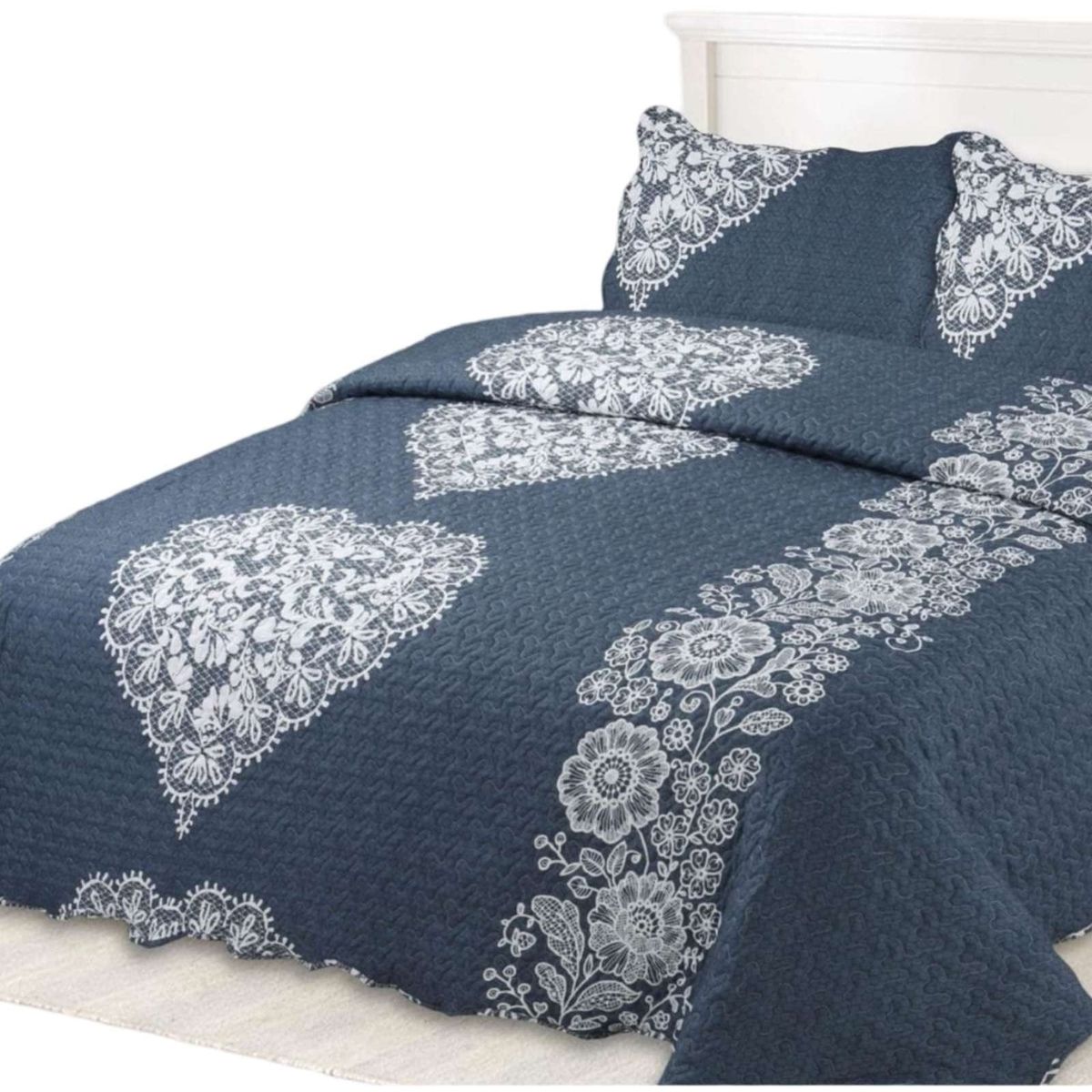 GENERICO - Cubrecama de verano king-superking material quilt