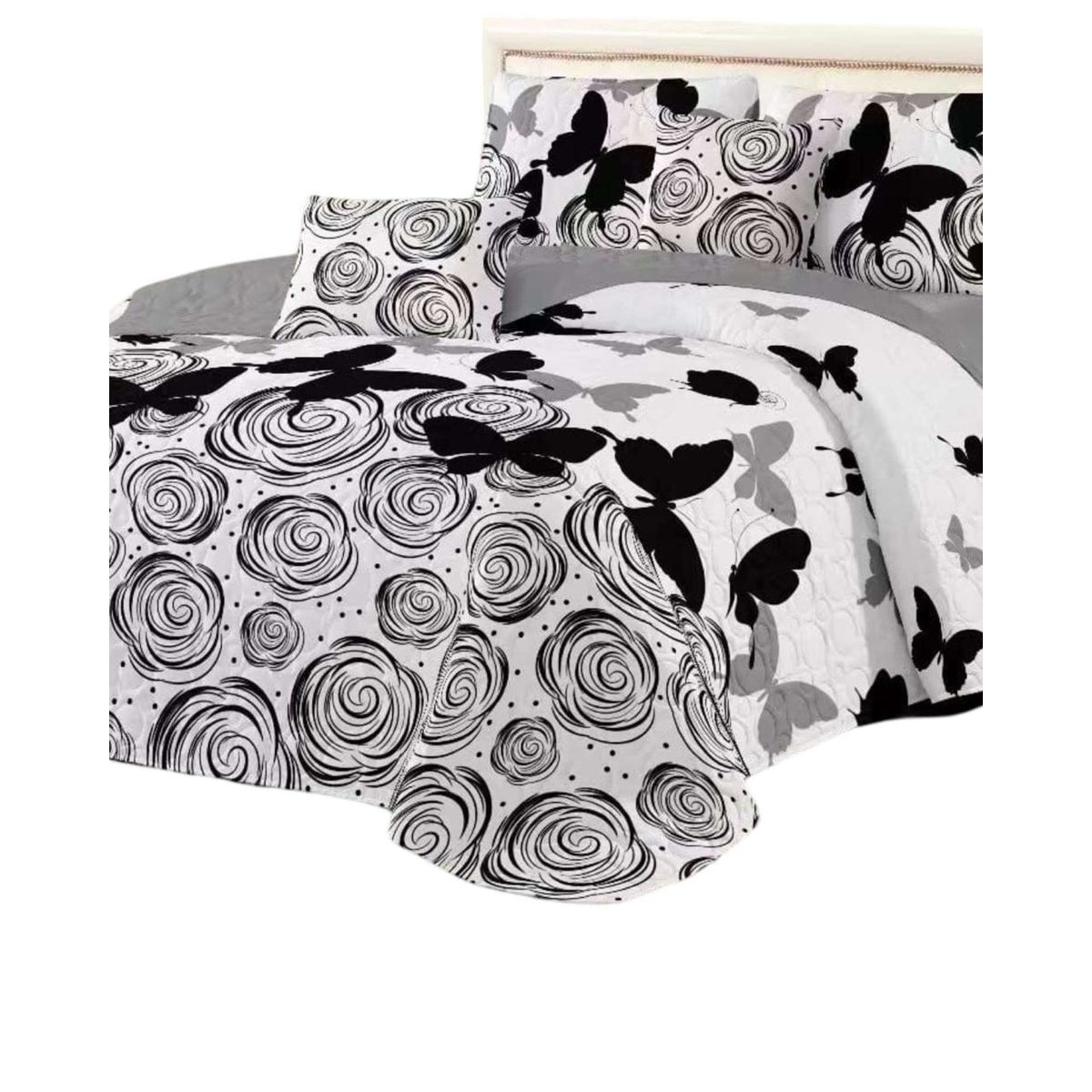 GENERICO - CUBRECAMA QUILT DE VERANO KING SUPER KING KV2