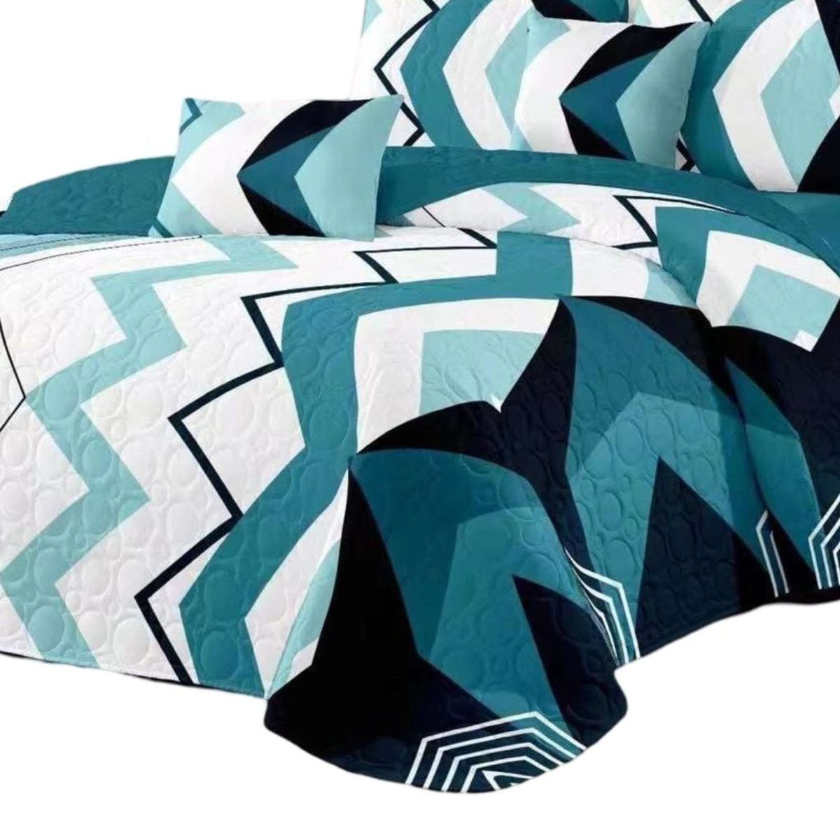 GENERICO - CUBRECAMA QUILT PRIMAVERA VERANO 2PLAZAS Y8