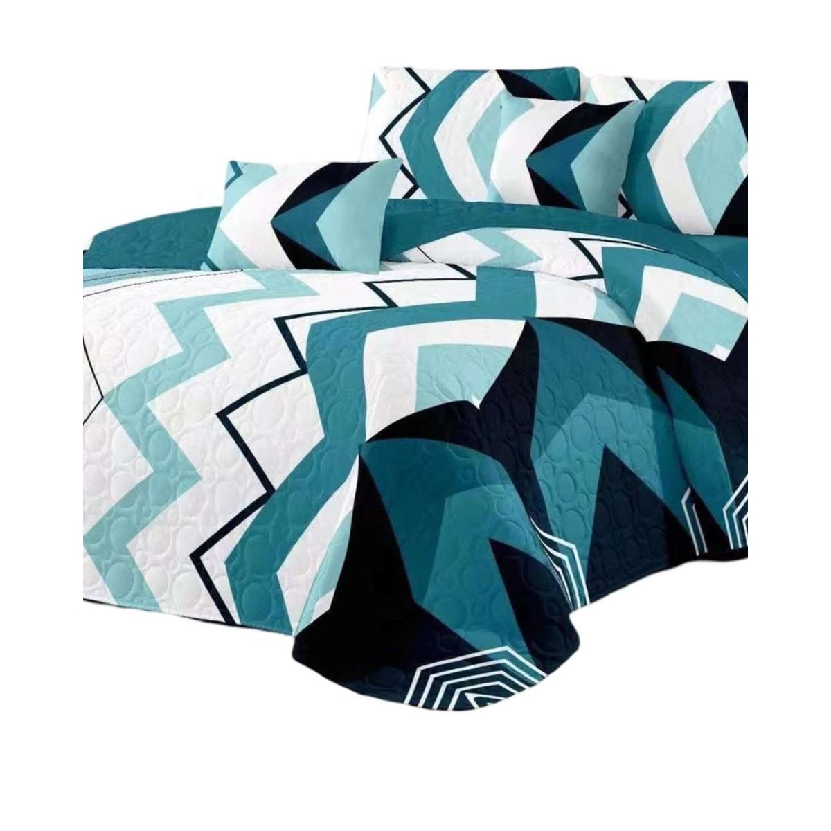 GENERICO - CUBRECAMA QUILT PRIMAVERA VERANO 2PLAZAS Y8
