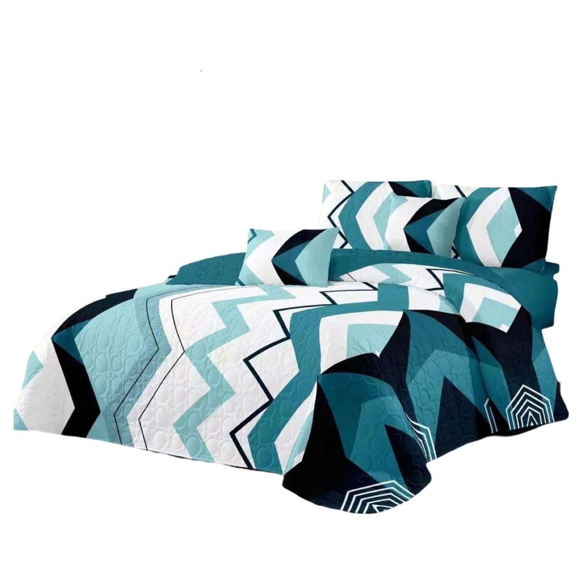 GENERICO - CUBRECAMA QUILT PRIMAVERA VERANO 2PLAZAS Y8