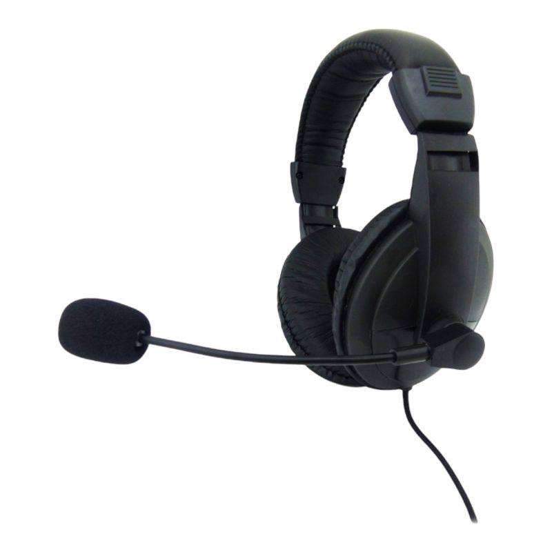 GENERICO - Audifonos Para Pc Con Microfono PC Con Regulador De Volumen