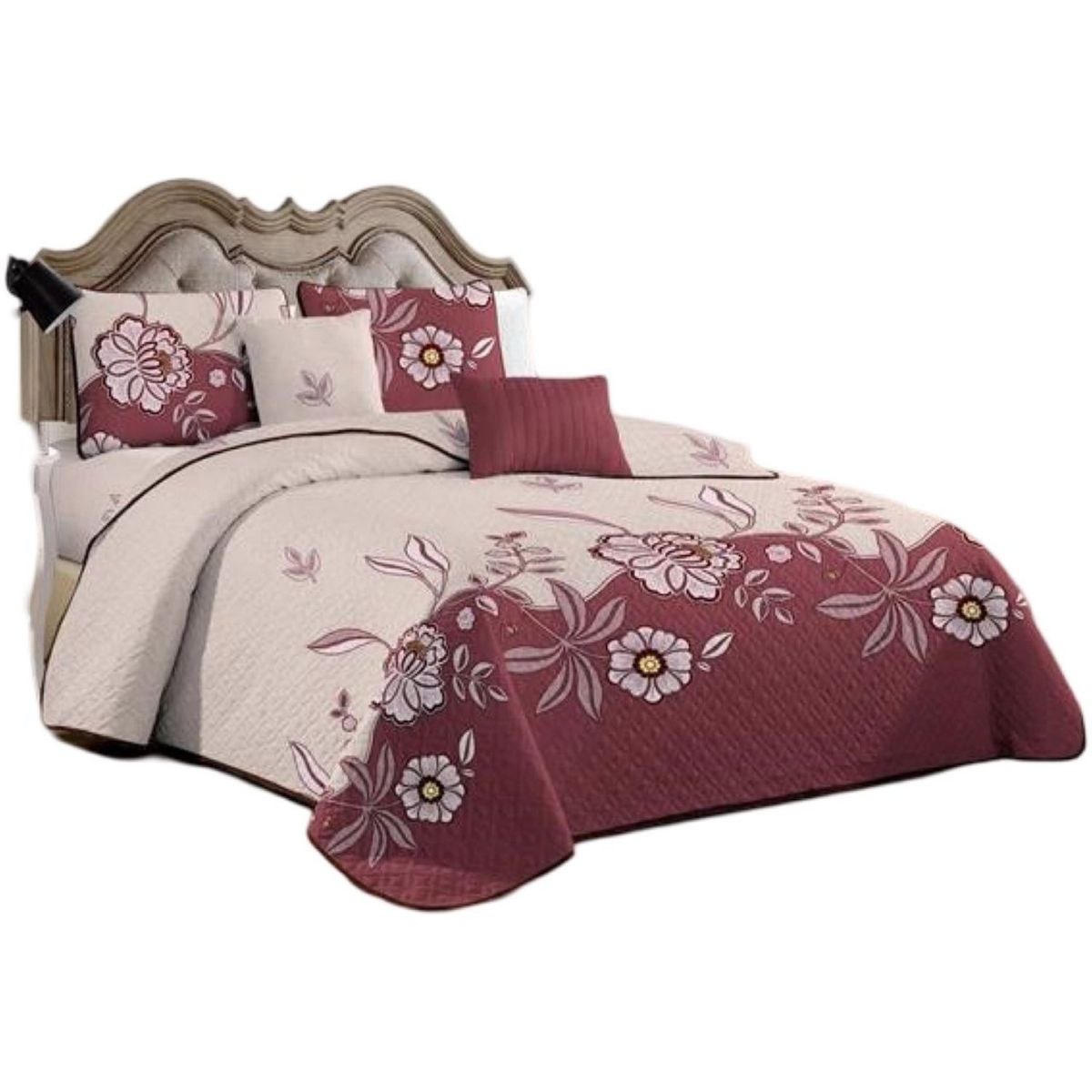 GENERICO - Cubrecama Quilt Plaza y Media Verano Fresco 11n49