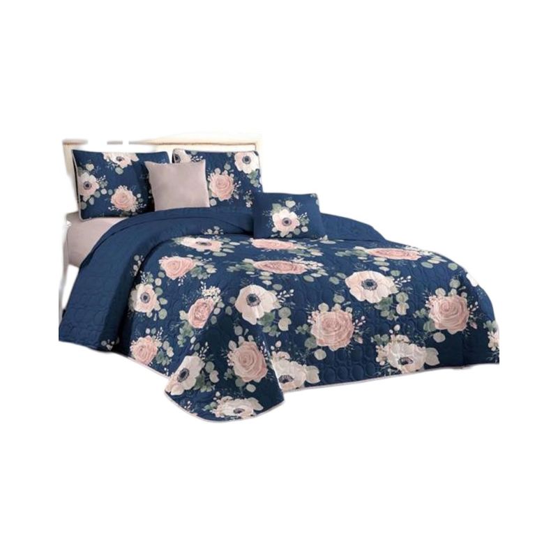 GENERICO - Cubrecama Quilt Plaza y Media Verano Fresco 11n35