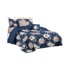 GENERICO - Cubrecama Quilt Plaza y Media Verano Fresco 11n35