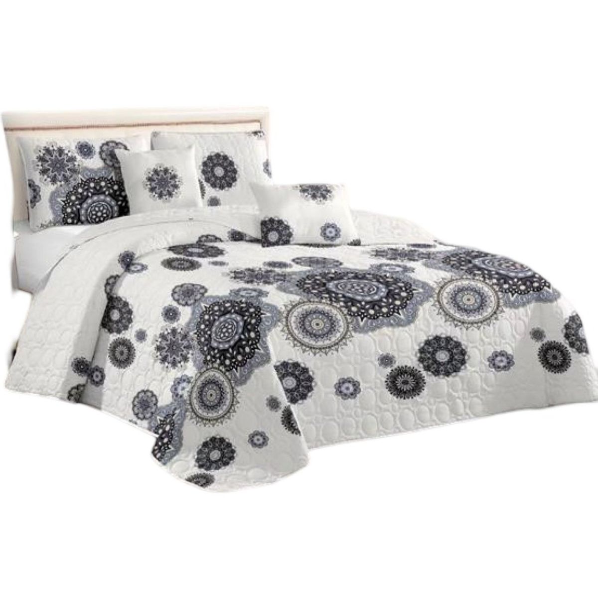 GENERICO - Cubrecama Quilt Plaza y Media Verano Fresco 11n40