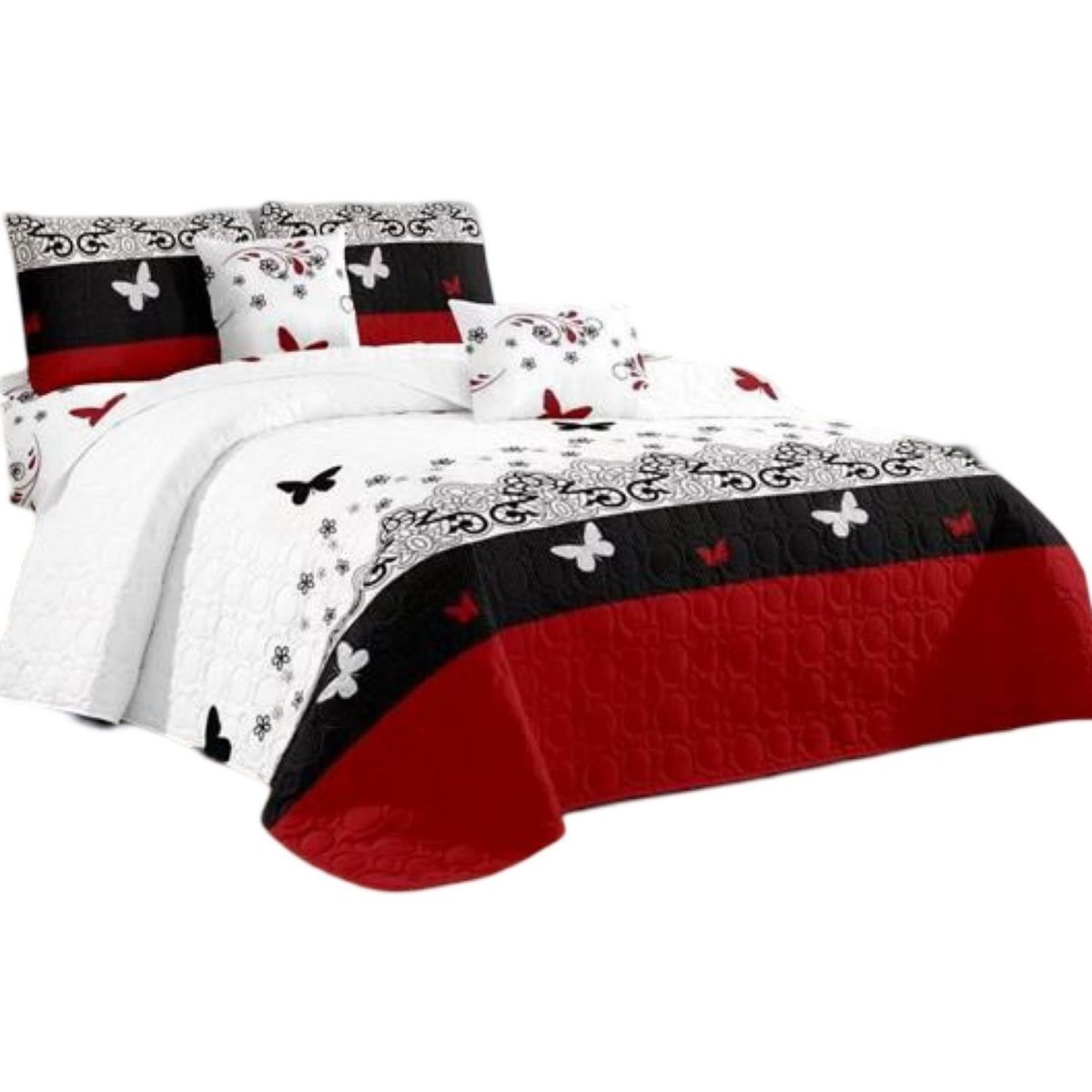 GENERICO - Cubrecama Quilt Plaza y Media Verano Fresco 11n23