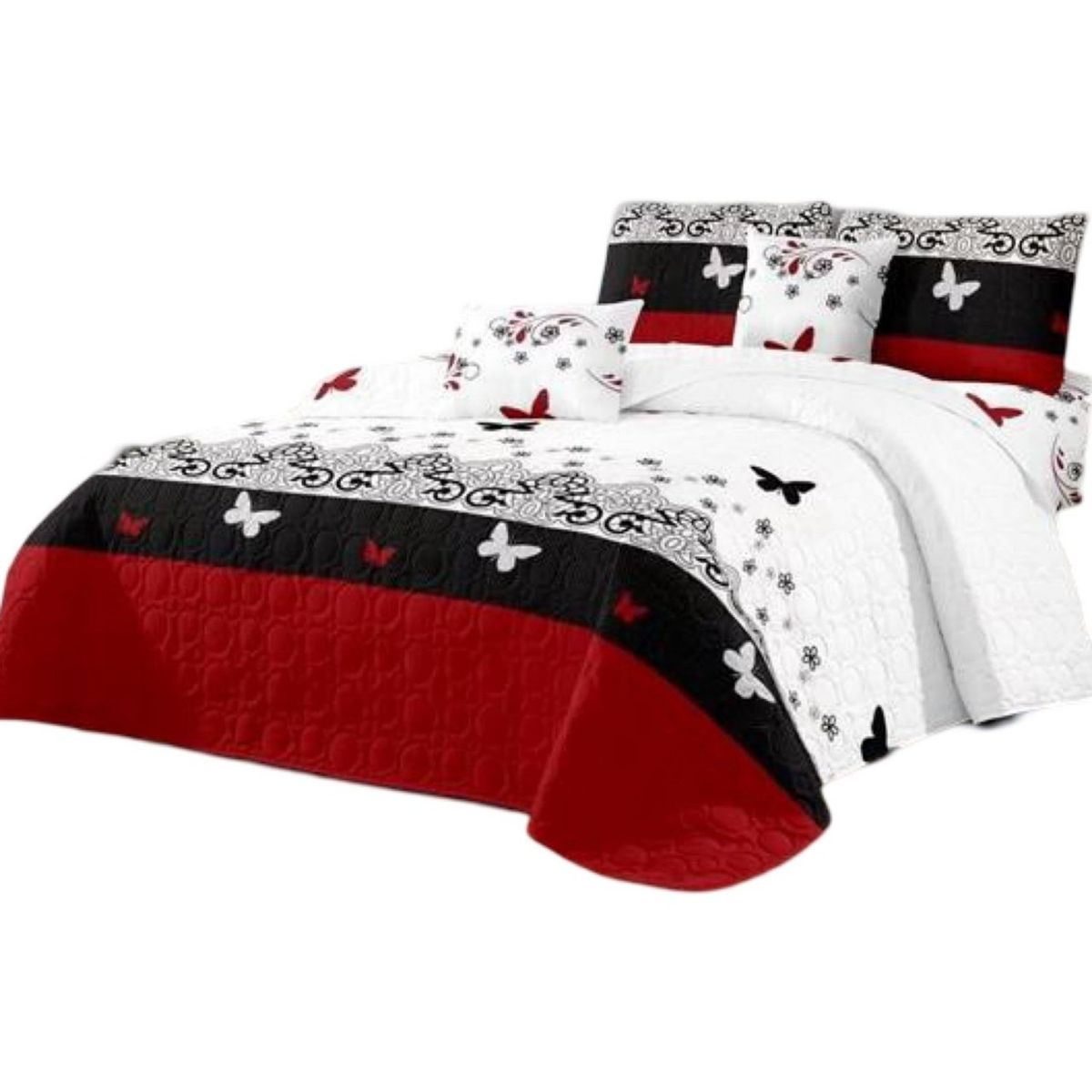 GENERICO - Cubrecama Quilt Plaza y Media Verano Fresco 11n23