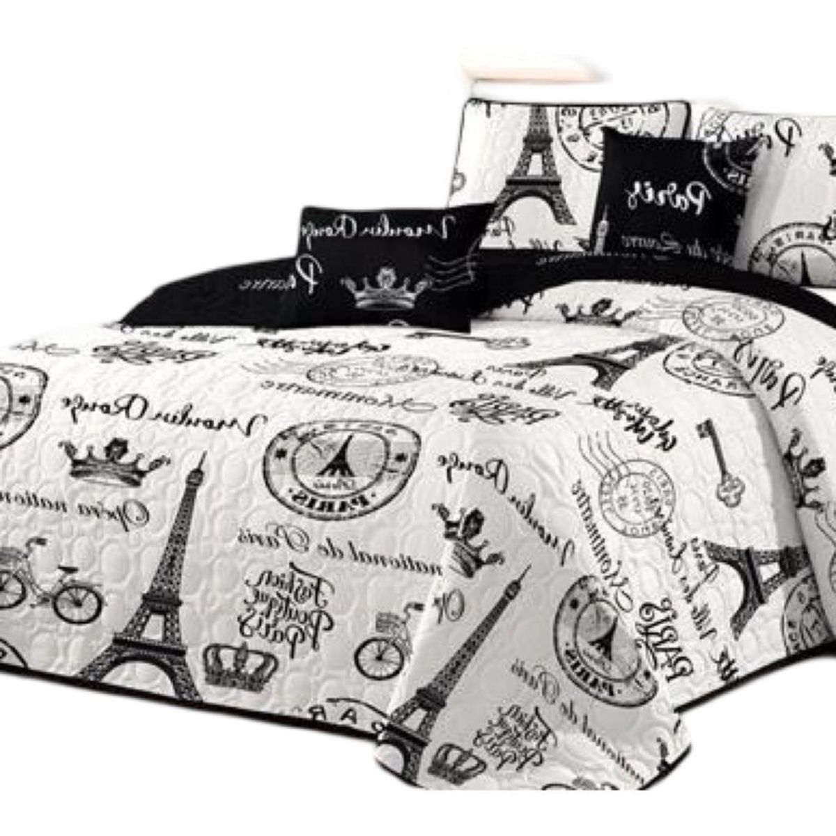 GENERICO - Cubrecama Quilt 2 Plazas+2 Fundas Verano Fresco 13n33