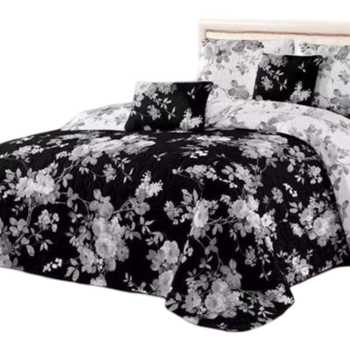 GENERICO - Cubrecama Quilt 2 Plazas+2 Fundas Verano Fresco 13n25_.